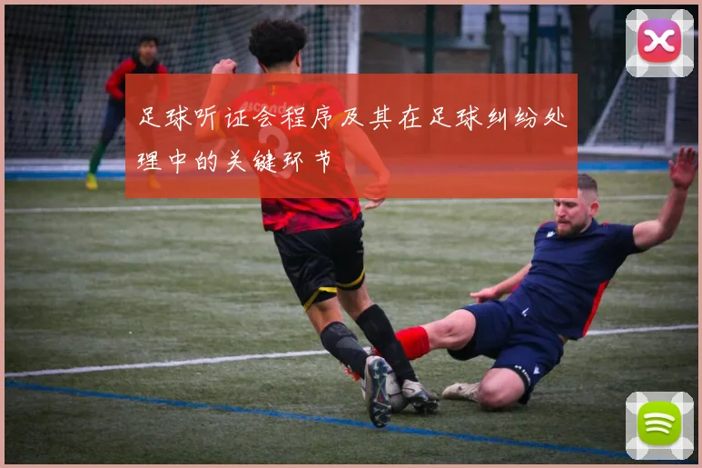 足球听证会程序及其在足球纠纷处理中的关键环节